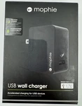 Mophie 15W Usb Wall Charger Travel Kit International Adapters - New Sealed. Fixed Price $9.99.