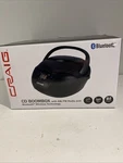 Craig CD6925 Portable Top-loading Stereo Boombox Am/fm Radio Bluth. Fixed Price $54.60.