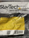 Startech Laptop Power Cord Black Nema 5-15P C13 6 Ft PXT101NB3S. Fixed Price $10.00.