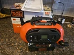 Black+decker 20V Tire Inflator Air Compressor 3-MODE Electric Cordless BDINF20. Fixed Price $74.99.