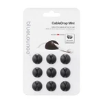 Bluelounge Cabledrop Mini Multipurpose Clips, 9 Count (black). Fixed Price $5.75.