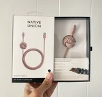 Native Union Night Cable Usb-a 10FT Rose Pink Iphone Ipad Reinforced. Fixed Price $15.99.