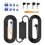 E-yeeger 11.5FT Type-c Dash Cam Hardwire Kit (V5F), 12V-24V TO5V 3A Car Black. Fixed Price $30.92.