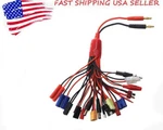 Lipo Battery Charger Adapter Splitter Cable XT60 EC3 EC5 Jst Connector Wire. Fixed Price $22.50.