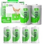 Ebl D Rechargeable Battery Ni-mh 1.2V Batteries 500OMAH-1000OMAH Lot. Fixed Price $26.89.