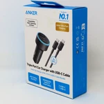 Anker 67W Triple Port Car Charger 2 Usb-c 1 Usb-a W/ Cable Bundle New. Fixed Price $29.97.