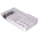 Versatile Battery Organizer With Tester, Original Wall-mount Storage, Clear-l.... Fixed Price $39.95.