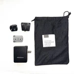 Insignia 3 Port/ Plugs International Usb Wall/phone Charger Black. Fixed Price $19.88.