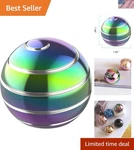 Rainbow-a Kinetic Desk Toy Ball 1.54'' Spinning Fidget For Stress Relief. Fixed Price $21.99.