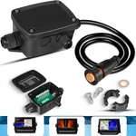 For Garmin Bare Wire Transducer To 12PIN Sounder Block Adapter 010-11613-10. Fixed Price $58.99.