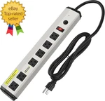 Heavy Duty Power Strip Surge Protector 20 Amp, High Industrial Shop Garage. Fixed Price $46.94.