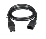 C14 - C15 Cables 4FT Lot Of (10) Pdu 16AWG Black 250V Power Extension Cord Nema. Fixed Price $79.99.