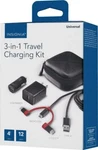 Insignia Universal 3-IN-1 Travel Charging Kit For Iphone Samsung Galaxy Google. Fixed Price $19.99.