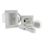 Datacomm Flat Panel Tv Cable Organizer (50-6623-WH-KIT). Fixed Price $49.99.