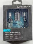 Lifeproof Lifeactiv Aux 3.5MM Waterproof Audio Lanyard Braided Cable Black. Fixed Price $11.30.