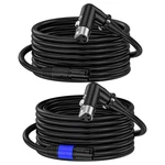 Ztoxlr Rightangle Straight Female Microphone Extension Cable, 90D.... Fixed Price $27.90.