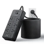 Ntonpower 4000J Long Cord Surge Protector Strip, 25 Ft Extension With. Fixed Price $53.98.