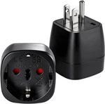 Europe To Plug Adapter Travel Outlet Converter World Cup Fans Usa Charger. Fixed Price $10.99.