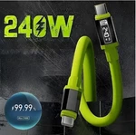 240W Pd Type To Super Fast Charging Cable Usb Cord Macbook S25. Fixed Price $9.00.