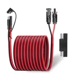 Ansoufien Solar Connectors Sae Adapter Cable 30FT, 10AWG Panel.... Fixed Price $78.05.