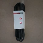 6100400 Radioshack 6-FOOT Power Cord (black) Catalog :. Fixed Price $7.50.