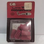Vintage 1986 Screw-on Wire Connectors Gardner Bender GB-6 Copper Red Large 10 Pk. Fixed Price $19.99.