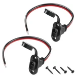 Mootvgoo Pack 12AWG Sae Sidewall Socket To Empty Line, Black. Fixed Price $14.76.