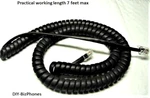 25-PACK Lot Flat Black 12FT Yealink Phone Handset Cord Sip T3 T4 T5 Series. Fixed Price $49.99.