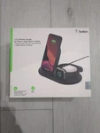 Belkin 3-IN-1 Wireless Charger Fast Charging Stand For Apple Iphone Watch Buds. Fixed Price $68.99.