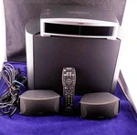 Bose AV3-2-1 Ii Complete System Cd/dvd Am/fm, Remote, 2.1 Speakers, Powered Sub. Fixed Price $189.00.