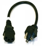 3' Ft Power Cord Cable Prong Plug To Iec C13 For Pc Amp Rack Monoprice 5278. Fixed Price $18.98.