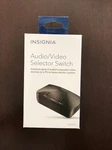 Insignia Audio Video Selector Switch Av A/v Rca Composite NS-VS314. Fixed Price $15.00.