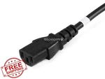 Monoprice Power Cord Schuko C13 6FT Black 18AWG. Fixed Price $20.00.