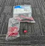 (qty 25) Icc IC107F6CBK Cat Keystone Jack - Module, Hd Style Black. Fixed Price $65.59.