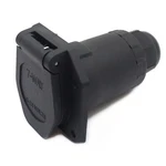 Replacement Rv 7 Way Trailer Socket Vehicle Pin Towing Light Connector Adapter. Fixed Price $12.99.