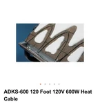 Easy Heat ADKS-0600 Roof/gutter De-icing Kit Brand New, Damaged Packaging 120. Fixed Price $75.00.