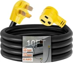 10FT Nema 10-50P To 6-50R Heavy Duty Welder Adapter Cord, Stw AWG/3C, Prong. Fixed Price $141.98.