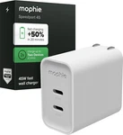 Mophie Speedport 45W Gan Usb-c Wall Charger 2PORT Pd Fast Charging Black Compact. Fixed Price $24.95.