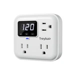 Surge Protector 3-OUTLET Power Strip W/advanced Voltage Protection, 80V-140V .... Fixed Price $31.14.