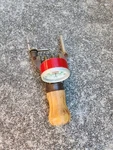 Vintage Battery Volt Tester Steampunk 6V 12V Held Wooden Handle CT-3701. Fixed Price $20.00.