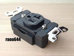 Furutech Gtx-s Ncr(r) 20A Wall Socket Outlet Rhodium Plated From Japan. Fixed Price $215.75.