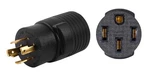 Nema L14-30P To 14-50R 240V Compact Amp 50A Twist Lock Prong. Fixed Price $22.09.