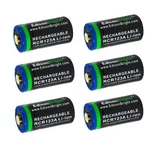 Pack Genuine Edisonbright 16340 RCR123A 650MAH Rechargeable Li-ion Batteries. Fixed Price $39.96.