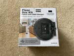 Raco Floor Box Kit Power & Usb Charger 6239ACBK New Sealed. Fixed Price $60.00.