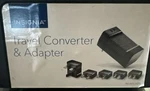 Insignia NS-MTC1875 Travel Converter And Adapter Black New. Fixed Price $18.99.