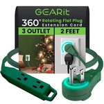 Extension Flat Multi Plug Outlet - 360 Rotating Power Cords. Fixed Price $16.96.