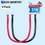 Eco-worthy Pack M6 5AWG Battery With 15/64'' Lug Terminals 14INCH Cables. Fixed Price $19.99.
