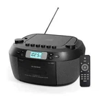 Audiobox Portable Cd & Cassette Player, Bluetooth 5.3 Boombox, Am/fm Radio, Usb. Fixed Price $59.99.