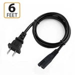 Ac Power Supply Cord Cable 2PRONG Square Round For Tv Printer Laptop Pc Computer. Fixed Price $9.99.