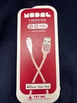New Modal - 4 Braided Apple To Usb Charge And Sync Cable Pink. Fixed Price $10.24.